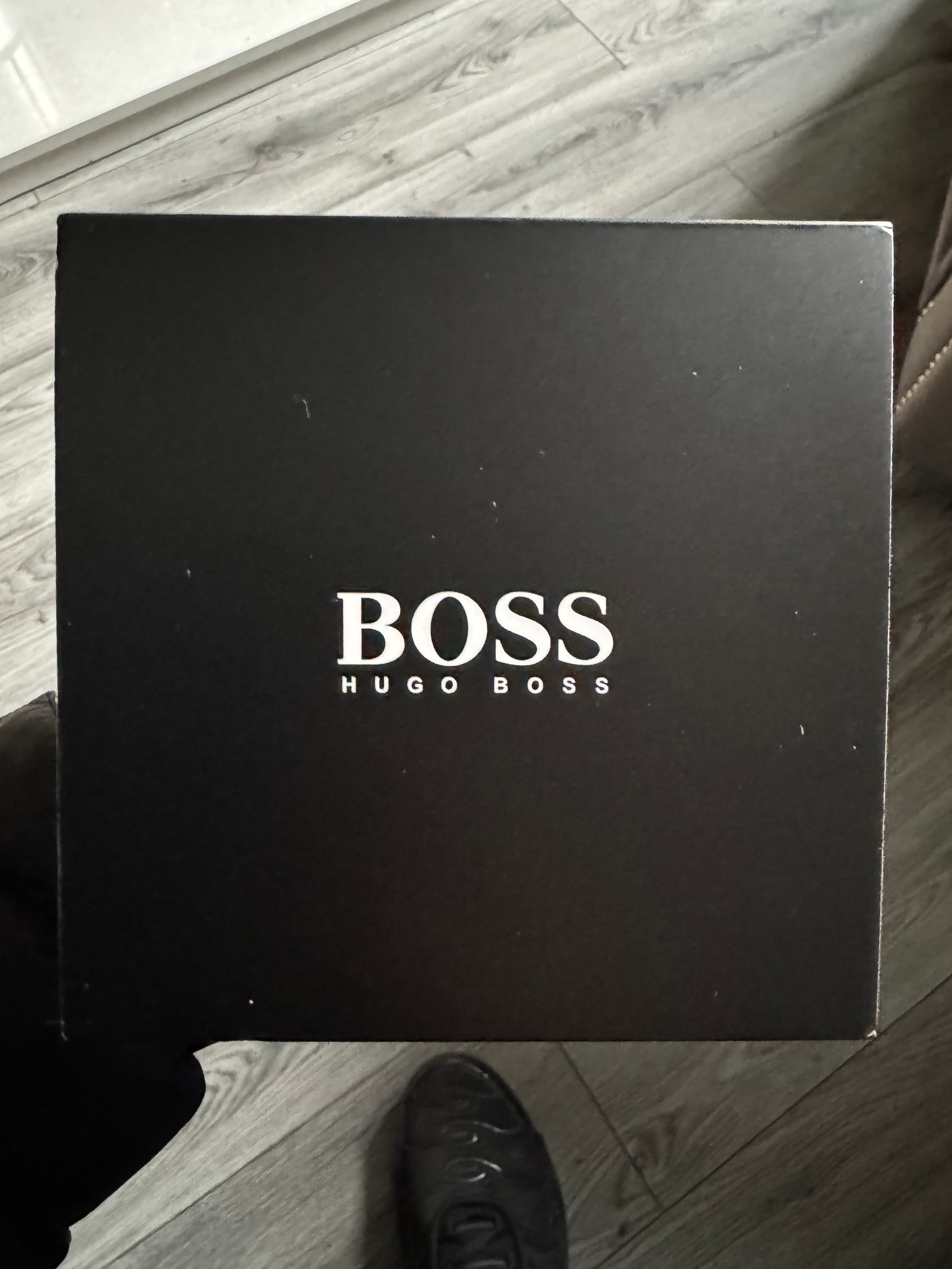 New HUGO BOSS Troper HB1514059 Chrono Gold Steel Strap Grey Dial Mens Watch 45mm - Image 6